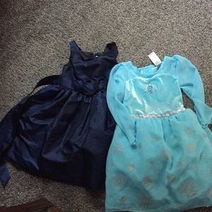 Bundle of 2 Little Girl Dresses Size 3T